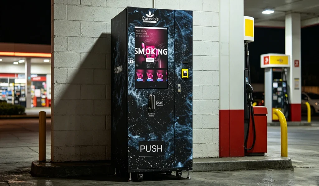 Germany Vape Automat Tankstelle Solution