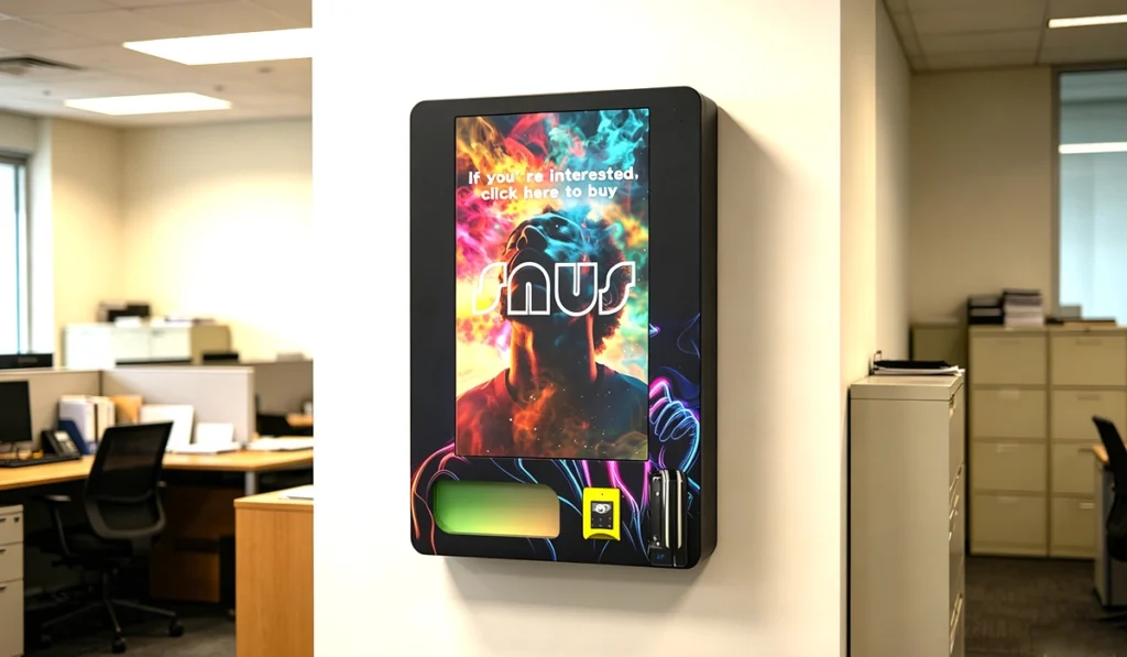 Vape Automat Bürogebäude Deutschland