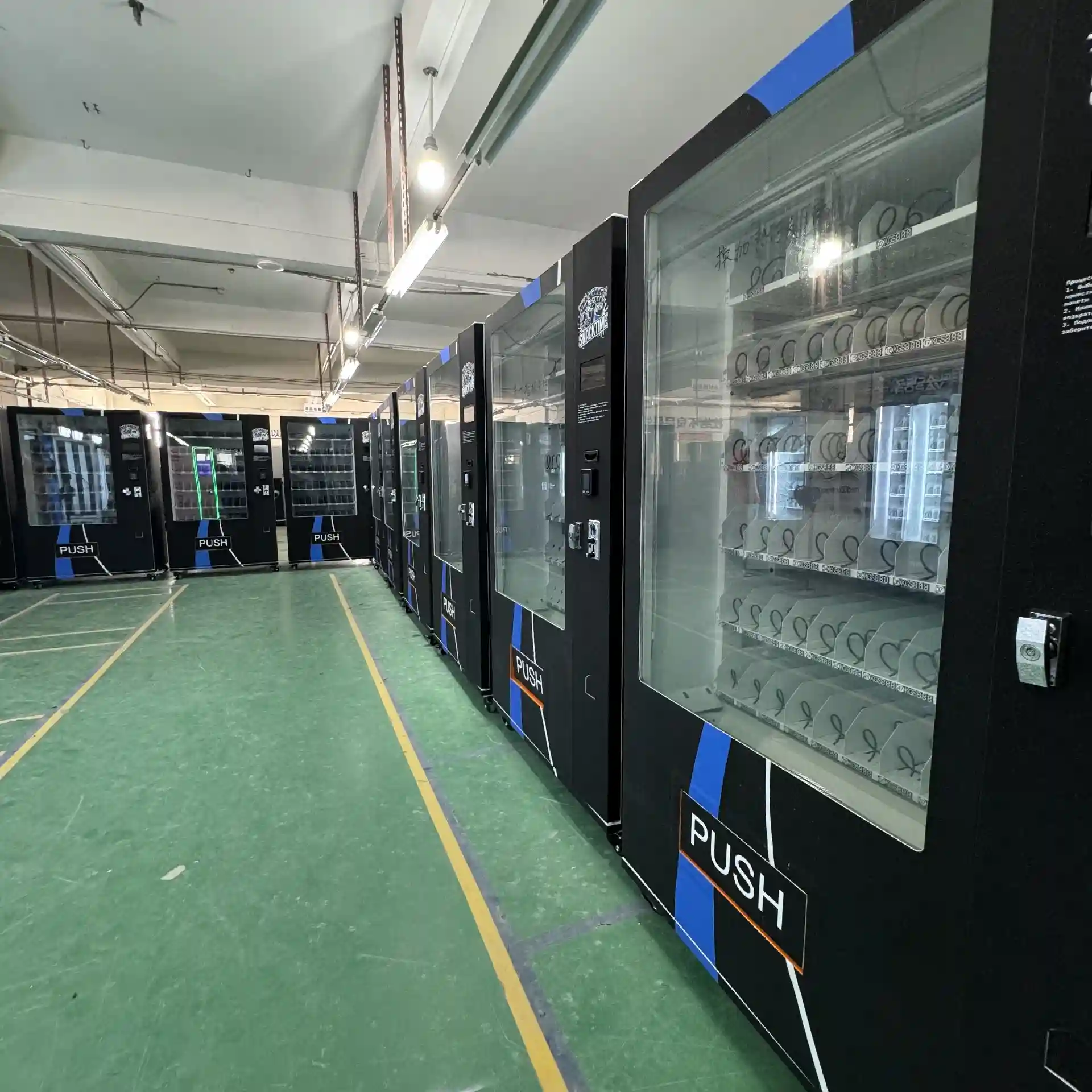 Zhongda Smart Verkaufsautomaten in der Fabrik